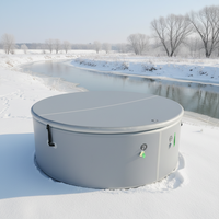 Aufblasbarer Outdoor-Swimmingpool mit Drop-Stitch-Technologie für Familie, Garten, Terrasse und Freizeitnutzung mit Kindern