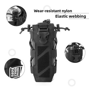 Borsa tattica per bottiglie d'acqua per escursioni in campeggio manica Molle, bottiglia da battaglia sportiva per allenamento in palestra escursionismo - Product Image 3