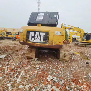 Used Hydraulic <b>Tracked</b> Caterpillar Mini Excavator 20 Ton Secondhand Compact Crawler Digging Machine with Motor <b>Pump</b> CE Certified - Product Image 2