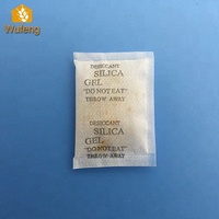 Sachet de gel de silice blanc absorbant l'humidité, non toxique, avec filtre en papier de 5 grammes