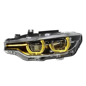 Modificación de faros delanteros para BMW Serie 3 F30, conjunto de faros 13-18, luces diurnas LED de doble color de alta especificación - Product Image 1