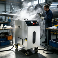 Machine de sablage à glace sèche, moteur de sablage pour le nettoyage des cartes de circuits imprimés et des composants électroniques, nettoyeur haute pression portable