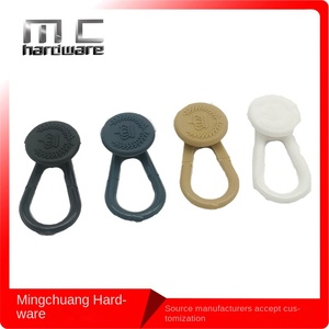 Nhà Máy Trực Tiếp Mềm Cao Su Thời Trang Áo Sơ Mi Giản Dị Nút Nút Cổ Áo Khuy Măng Sét Hạt Bảo Vệ Môi Trường Mở Rộng - Product Image 2