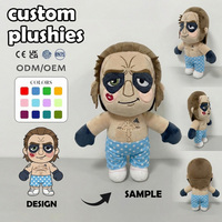 Fabricant de jouets en peluche personnalisés OEM/ODM – Porte-clés en peluche sur mesure, monstre tacheté hautement réducteur, inspiré des jeux de société