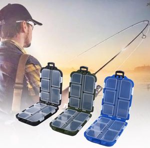 Caja de Pesca Multifuncional Impermeable al por Mayor, Mini Caja de Plástico para Almacenamiento de Aparejos de Pesca, Caja Pequeña para Señuelos y Anzuelos - Product Image 5