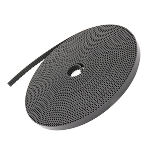 <span class=keywords><strong>Courroie</strong></span> <span class=keywords><strong>dentée</strong></span> PU 5M noire pour machine à broder avec fil d'acier - Product Image 2