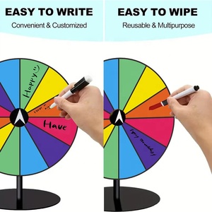 Ruleta de la Fortuna de Acrílico para Fiestas, Plataforma Giratoria para Sorteos, Máquina de Lotería de Mesa, Divertida Ruleta para Ganadores - Product Image 2