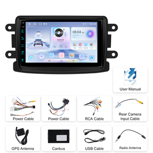 Podofo Android Car Audio 7 pouces <span class=keywords><strong>2</strong></span> + 64GB Auto Radio voiture multimédia pour <span class=keywords><strong>Dacia</strong></span>/<span class=keywords><strong>Sandero</strong></span>/Renault/Lada CarPlay Android Auto GPS WiFi - Product Image 6