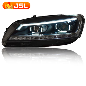 Faro Anteriore JSL Car Styling per <span class=keywords><strong>Passat</strong></span> <span class=keywords><strong>B7</strong></span>, Fanale a LED con Lente Proiettore per <span class=keywords><strong>Passat</strong></span> Versione USA 2011-2015, Accessori Automobilistici DRL Anteriore - Product Image 2