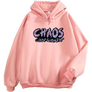 Sudadera con Capucha Oversize para Mujer FOXA, Estampado Pink Chaos Coordinator, Manga Larga, Tejido Transpirable - Product Image 2