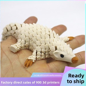 Pangolin imprimé en 3D, modèle de jouet articulé, décoration de bureau et de maison multifonctionnelle, cadeau créatif unique - Product Image 4