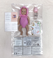 Kits de poupées reborn en silicone non peintes, corps entier, 13 pouces, vierges, souples, pour personnaliser vos propres poupées réalistes, accessoires de mode pour filles