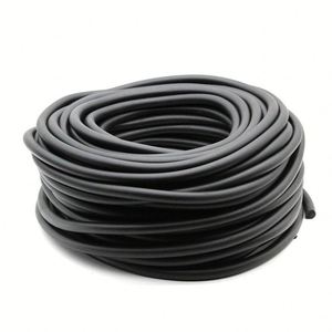 NBR Nitrile <b>Rubber</b> Cord, Black Oil Resistant <b>Rubber</b> O Ring Cord, Anti-Aging Sealing <b>Rubber</b> <b>Strip</b> for General Machinery Sealing - Product Image 1