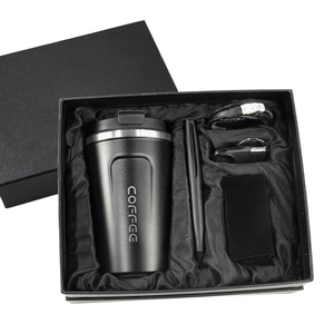 Bán Buôn Biểu Tượng Tùy Chỉnh Của Cha Ngày Quà Tặng Doanh Nghiệp Thiết Lập Màu Đen Cà Phê Cốc Bút Hộp Quà Tặng - Product Image 1