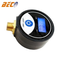 Beco YQD40 40mm Electronic Digital Pressure Gauge 1% Accuracy M8x0.75 Thread 200psi Measurement Range