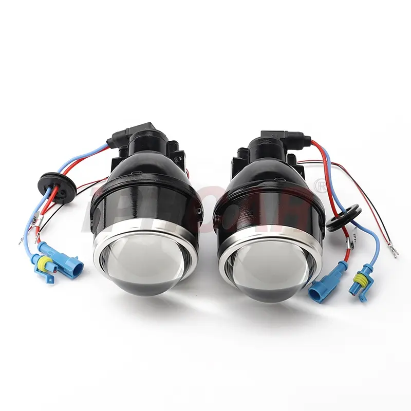 2.0 pouces Auto Fog Led Voiture Moto Décoration LED antibrouillard pour Lada Jaune ou Blanc Lampe Ronde
