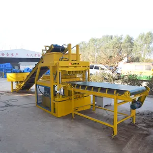 LONTA LT5-10 Full Automatic Interlock Hollow Colour Paver Earth Soil Clay Brick Block Making Machine automatique de briques