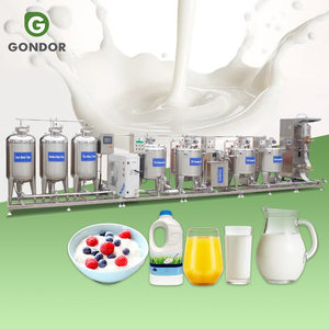 Equipo de Producción de Leche de Coco y Yogur, Línea de Producción de Máquinas de Ordeño para Pequeñas Plantas Lecheras Griegas - Product Image 1