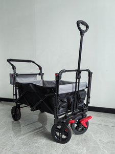 NEWSUN 360 <span class=keywords><strong>chariot</strong></span> pliant rotatif <span class=keywords><strong>chariot</strong></span> pliant <span class=keywords><strong>chariot</strong></span> à main pliant <span class=keywords><strong>chariot</strong></span> <span class=keywords><strong>de</strong></span> <span class=keywords><strong>plage</strong></span> <span class=keywords><strong>avec</strong></span> pneus tout-terrain <span class=keywords><strong>toit</strong></span> pliable amovible - Product Image 3