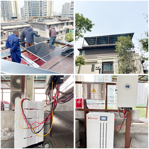 ระบบพลังงานแสงอาทิตย์แบบไฮบริด KTenergy มาตรฐาน EU 5-30 กิโลวัตต์ พร้อมระบบติดตั้ง BIPV แบตเตอรี่ลิเธียมไอออน ตัวควบคุม MPPT สำหรับบ้าน - Product Image 2