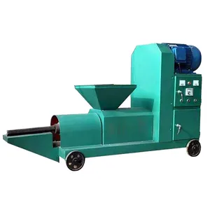 Coal sawdust wood charcoal briquette press machine full production line