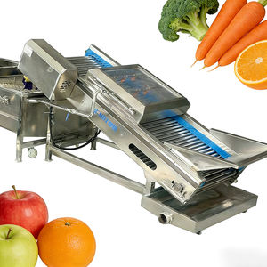 Línea de Producción de Limpieza de Frutas y Verduras con Pulverización de Alta Presión Totalmente Automática, Lavadora de Verduras para Cocina Centralizada - Product Image 3