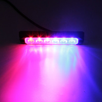 Luces estroboscópicas de emergencia para camión, luces de advertencia intermitentes para vehículos de seguridad de construcción, para tablero, visera de cubierta, rejilla estroboscópica,