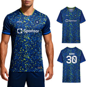 남성용 도매 사용자 정의 축구 저지 팀 축구 저지 Ropa Deportiva 레트로 축구 저지 Maillot De Foot - Product Image 1