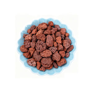 Piedras de lava volcánica roja duraderas al por mayor (bolas) para pavimentación hortícola, <span class=keywords><strong>humedales</strong></span> <span class=keywords><strong>artificiales</strong></span>, peces, manualidades naturales para paisajismo - Product Image 3