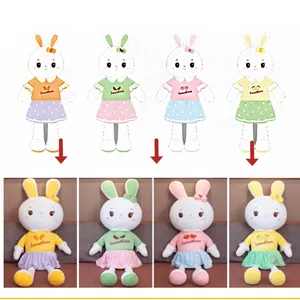 Tùy chỉnh thực hiện mềm Thú nhồi bông đồ chơi sang trọng Keychain OEM ODM tùy chỉnh plushies búp bê