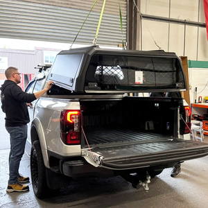 Accessoires 4x4 les plus vendus : Hardtop Canopy robuste, imperméable, anti-poussière, sans perçage, levage manuel pour Chevy Colorado - Product Image 2