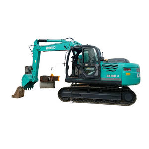 Original de Japón Kobelco SK140 excavadoras usadas EPA motor importado 14 toneladas Mini Excavadora hidráulica sobre orugas en gran oferta - Product Image 1