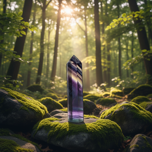 Pierre de massage en fluorite arc-en-ciel gravée en gros, pierre de guérison moderne, cadeau unique pour la <span class=keywords><strong>famille</strong></span> et les amis - Product Image 5