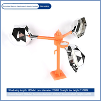 Répulsif à oiseaux multi-style à ultrasons solaire à commande vocale, répulsif à oiseaux à 360 degrés, outils de contrôle des oiseaux pour jardin et ferme