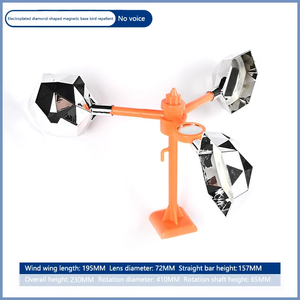 Çok tarzı sürücü uzakta kuş cihazı ultrasonik güneş ses kuşlar kovucu 360 derece kuşlar kontrol öcü bahçe çiftlik araçları - Product Image 4