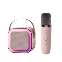 Microphone sans fil K12 3401 avec sélection de chansons, cardioïde, léger, pour usage domestique, en alliage d'aluminium