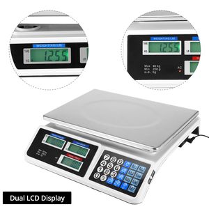 Nueva Báscula de Precisión de 30 kg con Pantalla LCD y Soporte OEM para Supermercados - Product Image 3