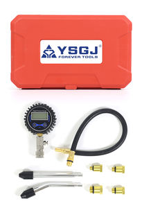 Kit de testeur de pression de cylindre de compression de moteur diesel <span class=keywords><strong>TU</strong></span>-<span class=keywords><strong>15</strong></span>, jauge 0-300 psi, analyseur de moteur, affichage numérique, ajustement universel - Product Image 2