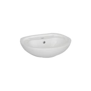 Lavabo Moderno de Pared con Gabinete LP80 de 40x50cm para Baño, Escuela u Hotel - Product Image 1