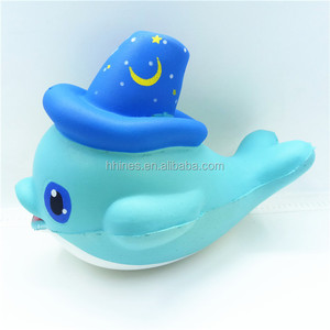 Custom Design Stress Relief Squeeze Toy PU Foam Fish Shape Slow Rising Toys - Product Image 4