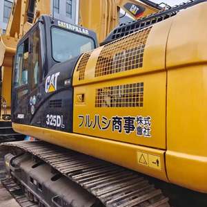 Moteur puissant d'origine japonaise, machine de terrassement de 25 tonnes, excavatrice sur chenilles Caterpillar 325D d'occasion, modèle 2020, avec moteur, boîte de vitesses, pompe et roulement - Product Image 5