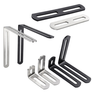 Pieza Recta Móvil de Acero Inoxidable Pulido con <span class=keywords><strong>Ángulo</strong></span> Ajustable, Orificio Largo y <span class=keywords><strong>Doble</strong></span> Cabeza, para <span class=keywords><strong>Ángulo</strong></span> Recto de 90 Grados - Product Image 1