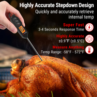 Termometer Daging Digital Thermopro TP01HW dengan Pembacaan Instan
