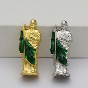 Ornamen Dekorasi Mobil Desain Kartun Enamel Santo Yudas Tadeus New Mexico Guadalajara Polos Anthony - Product Image 3