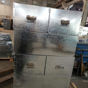 Storage Box Sheet Metal Box OEM Sheet Metal Factory Custom Galvanized Steel Screw Assembly Storage Box