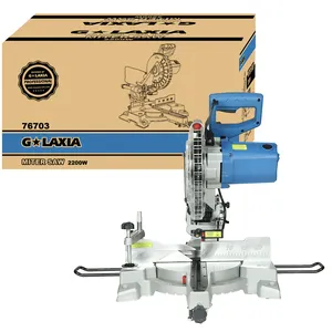 Trung Quốc Nhà Sản Xuất OEM Hỗ Trợ 2200 Wát Điện Hợp Chất Trượt Miter Saw