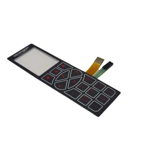 Customize keypads & keyboards membran keyboard membran keypad push button switches EL membrane switch panel with FPC circuit