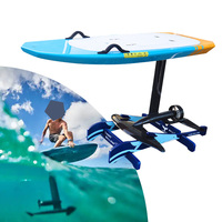 Planche de surf électrique hydrofoil en fibre de carbone pleine 210cm*70cm Stable Couleur personnalisée Logo pour les lacs les rivières Location