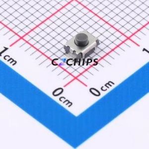 HX TS3425A2P WZ 250gf Tactile Switch SMD,4x2.9mm Switch Single Pole Single Throw Round Button 2.5N Vertical Mount - Product Image 1