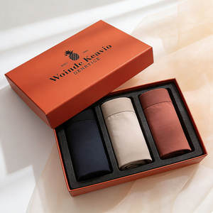 Boîtes cadeaux rigides de luxe personnalisées avec couvercle amovible en papier, pour emballage de perruques cosmétiques, boîte supérieure et inférieure avec doublure en satin - Product Image 3